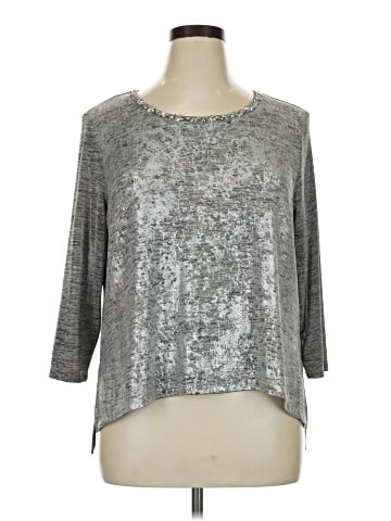 Ruby Rd. 3/4 Sleeve Top (view 1)