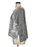 Ruby Rd. Metallic Silver 3/4 Sleeve Top Size XL (petite) - photo 5