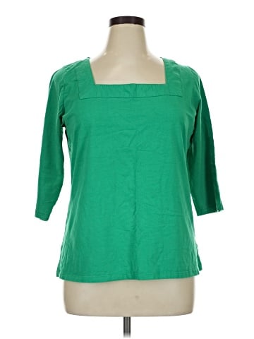 Jessica London 3/4 Sleeve Top (view 1)