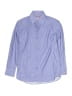 American Heritage Solid Blue Long Sleeve Button-Down Shirt Size 10 - photo 1