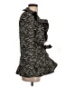 Sandro 100% Polyester Animal Print Black Blazer Size Sm (1) - photo 4