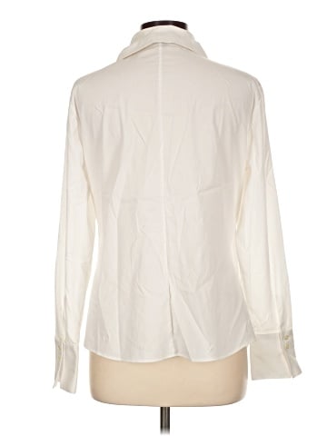 PaperWhite Long Sleeve Blouse (view 2)
