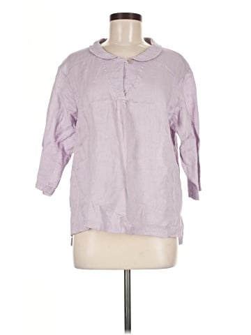 Lintico 3/4 Sleeve Button-Down Shirt (view 1)