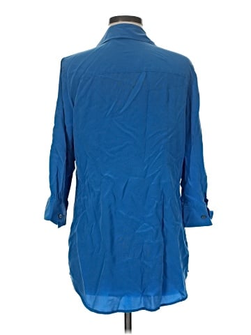 Soft Surroundings 3/4 Sleeve Silk Top (view 2)