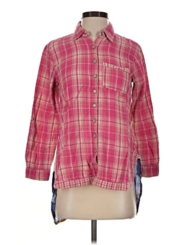 Soft Surroundings 3/4 Sleeve Button-Down Shirt (view 1)
