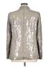 AKRIS Metallic Silver Jacket Size 14 - photo 2