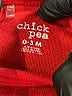 Chick Pea Red Long Sleeve Onesie Size 0-3 mo - photo 3