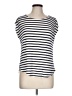 Green Envelope Ivory Short Sleeve Top Size L - photo 1