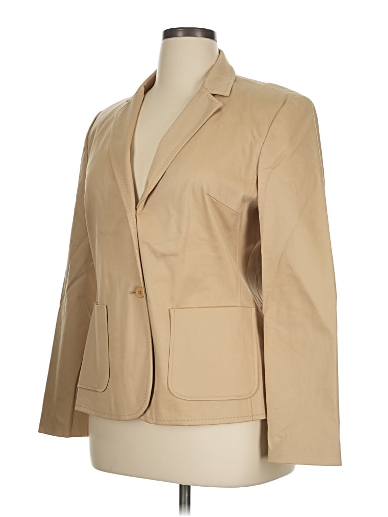 Pre-owned The Limited Blazer Jacket In Tan