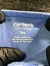 Carter's Print Blue Long Sleeve Onesie 0-3 MO / 3 MO - photo 3