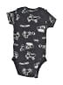 Carter's Print Black Short Sleeve Onesie 0-3 MO / 3 MO - photo 2