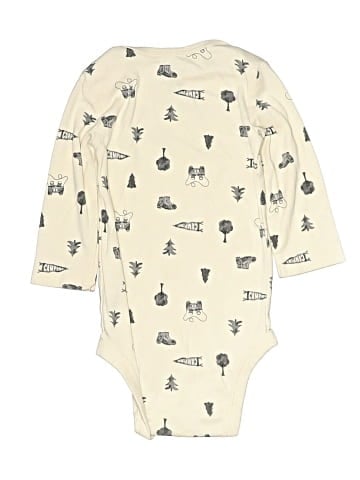 Child of Mine by Carter's Long Sleeve Onesie (view 2)