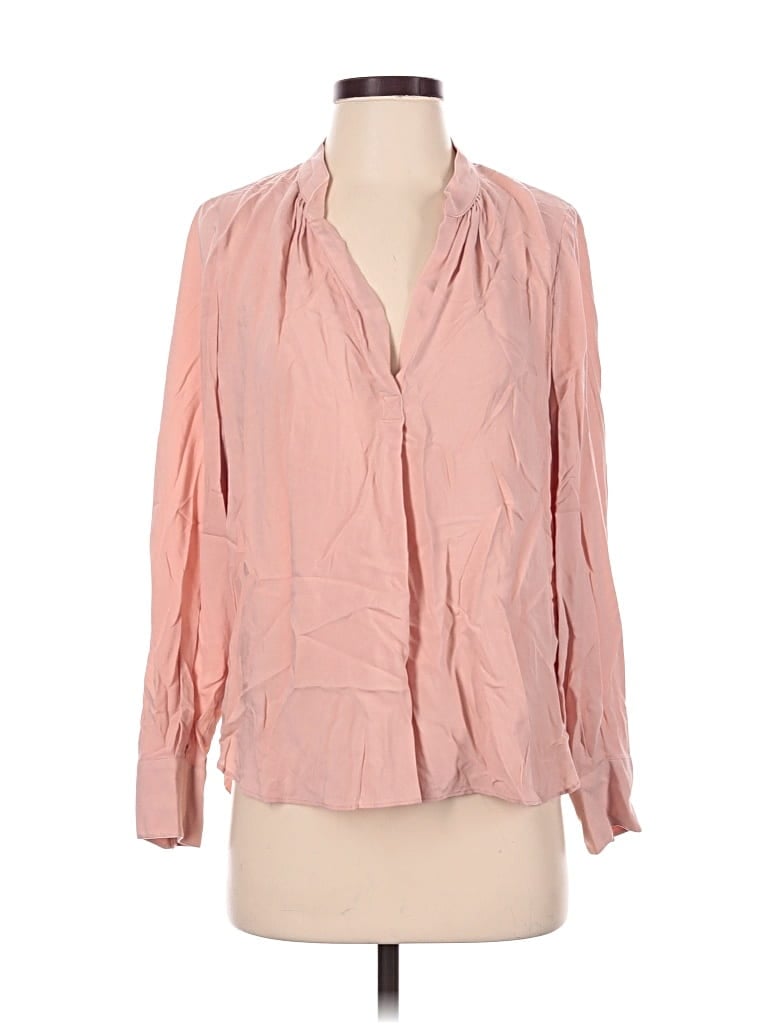 Zadig & Voltaire Long Sleeve Blouse In Pink