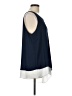 Max Studio Blue Sleeveless T-Shirt Size L - photo 4