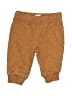 Carter's Solid Brown Casual Pants 0-3 MO / 3 MO - photo 1