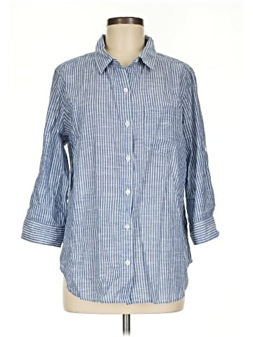 DASH 3/4 Sleeve Button-Down Shirt (view 1)