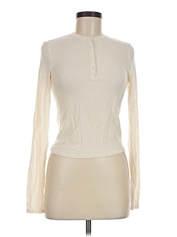 Victoria's Secret Long Sleeve Henley (view 1)