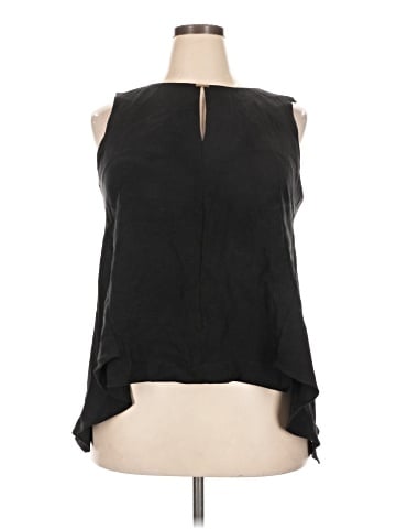 Lafayette 148 New York Sleeveless Silk Top (view 1)