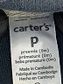 Carter's 100% Cotton Gray Jacket Size Preemie - photo 3