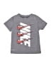 Nike 100% Polyester Gray Short Sleeve T-Shirt Size 6 - 7 - photo 1