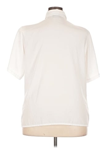 Impressions Short Sleeve Blouse (view 2)