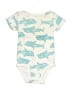 Carter's 100% Cotton Print Ivory Short Sleeve Onesie 6-9 MO / 9 MO - photo 1