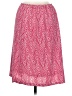 Pomelo Chevron-herringbone Pink Casual Skirt Size M - photo 2