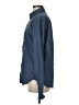 IZOD Tweed Blue Long Sleeve Blouse Size M - photo 5