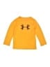 Under Armour 100% Polyester Yellow Long Sleeve T-Shirt 18-24 MO / 24 MO - photo 1