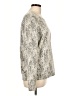 Hinge Animal Print Silver Pullover Sweater Size L - photo 4