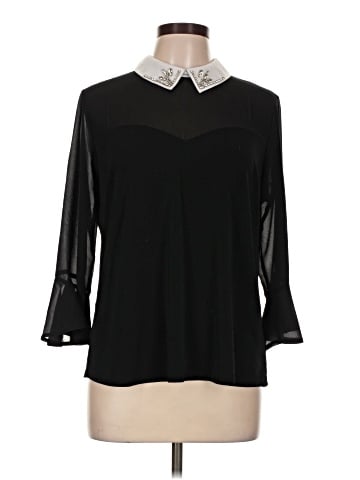 Faith and Joy 3/4 Sleeve Blouse (view 1)
