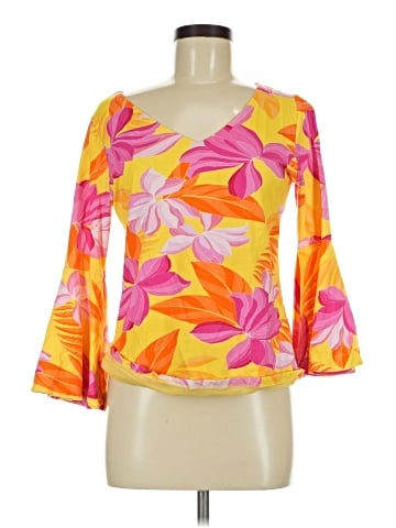 Boston Proper 3/4 Sleeve Blouse (view 1)