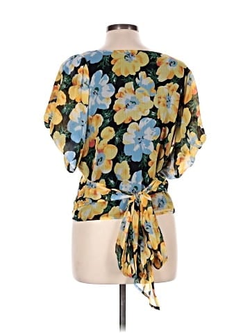 Club Monaco Short Sleeve Blouse (view 2)
