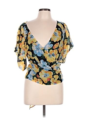 Club Monaco Short Sleeve Blouse (view 1)