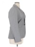 Express Houndstooth Gray Blazer Size 14 - photo 4