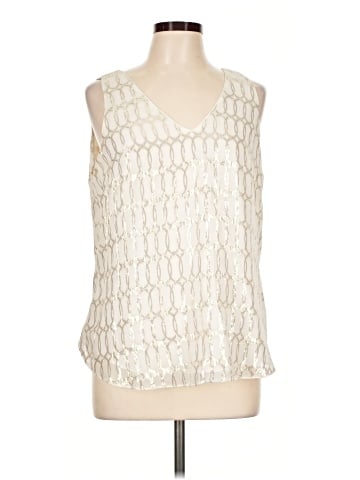 White House Black Market Sleeveless Blouse (view 1)