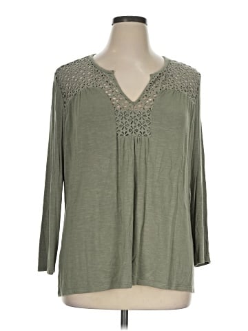 Daniel Rainn 3/4 Sleeve Top (view 1)