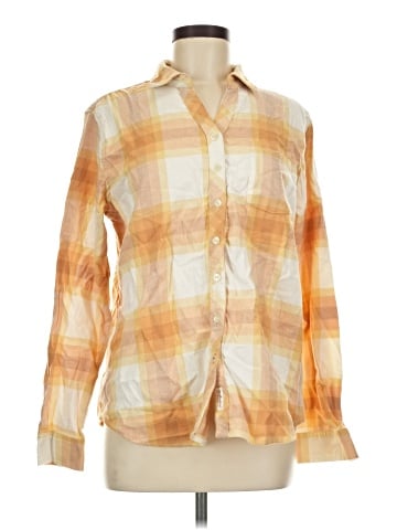 Weatherproof Long Sleeve Button-Down Shirt (view 1)