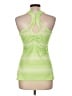 Saucony 100% Polyester Green Tank Top Size L - photo 2