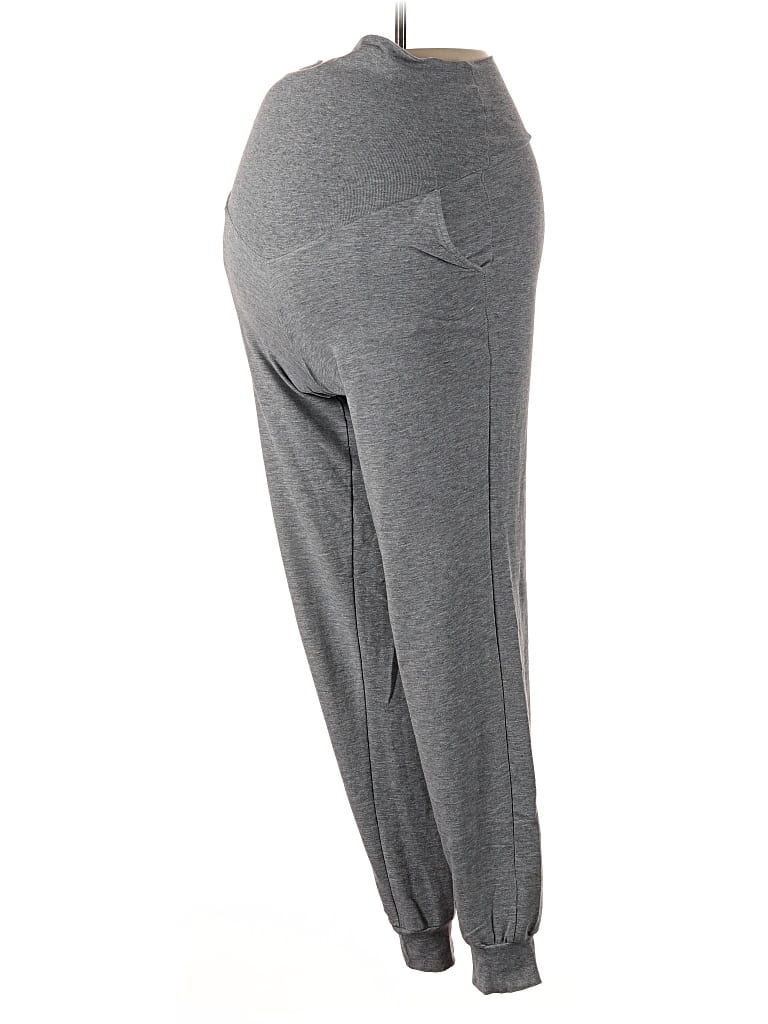 Pre-owned H&m Mama Active Pants In Gray