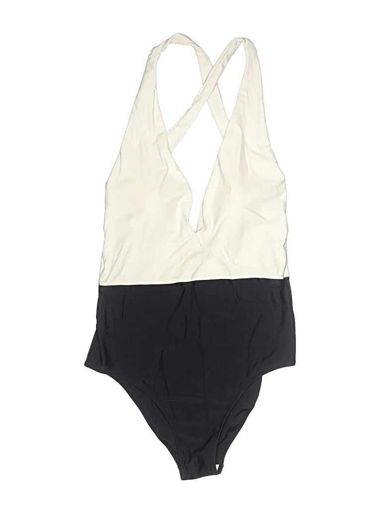 Pre-owned Summersalt One Piece Swimsuit In Ivory