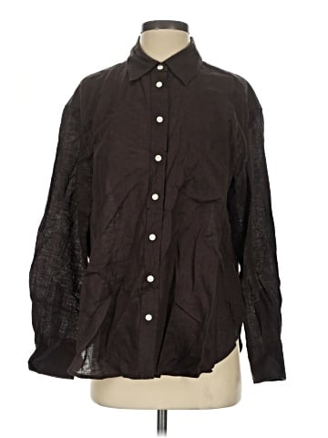 Gap Long Sleeve Button-Down Shirt (view 1)