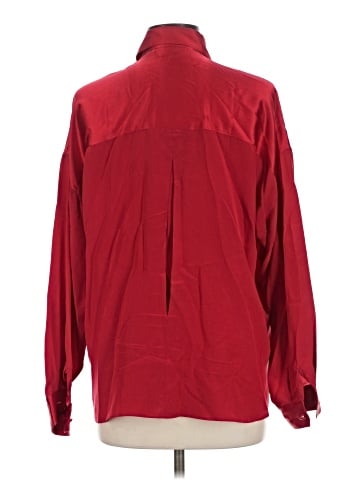 Ishyu Long Sleeve Silk Top (view 2)