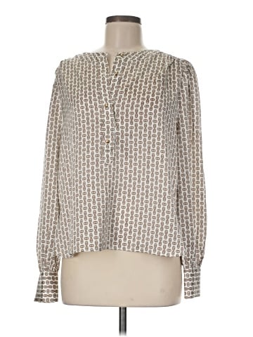 Ann Taylor Long Sleeve Blouse (view 1)