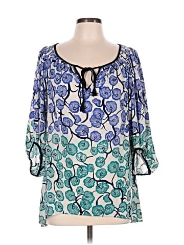 Vanessa Virginia 3/4 Sleeve Blouse (view 1)