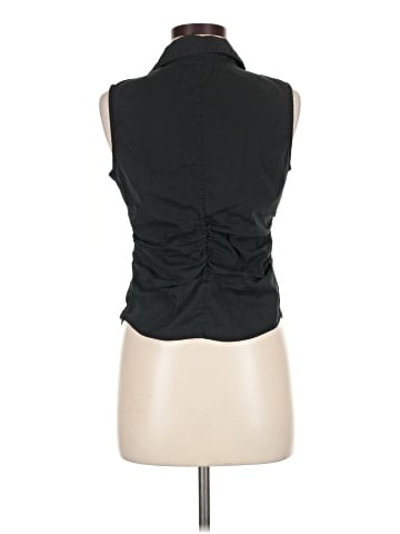 Express Design Studio Sleeveless Button-Down Shirt (view 2)