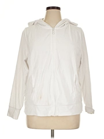 Belle By Kim Gravel Zip Up Hoodie (view 1)