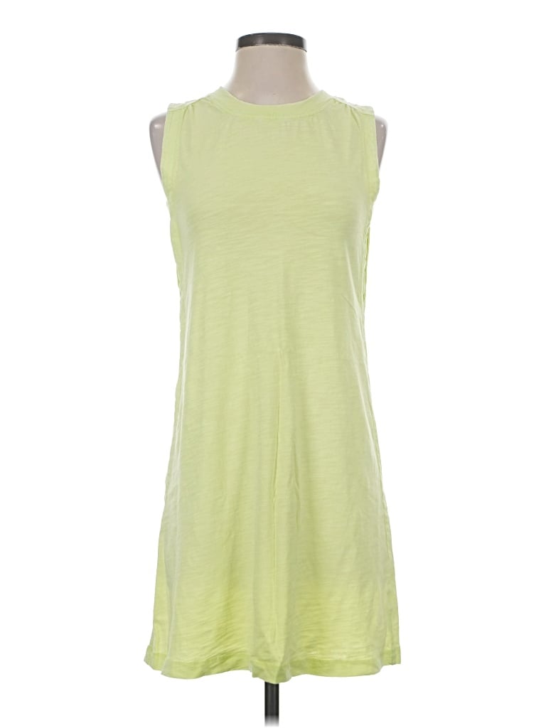 Pre-owned Evereve Casual Dress In Green