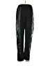 Coco + Carmen 100% Polyester Chevron-herringbone Black Track Pants Size S - photo 1