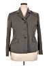 Le Suit 100% Polyester Tweed Gray Blazer Size 18 - photo 1